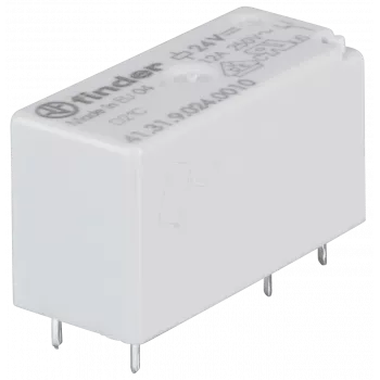 Finder PCB-Leistungsrelais 24 VDC 400 mW (41.31.9.024.0010)
