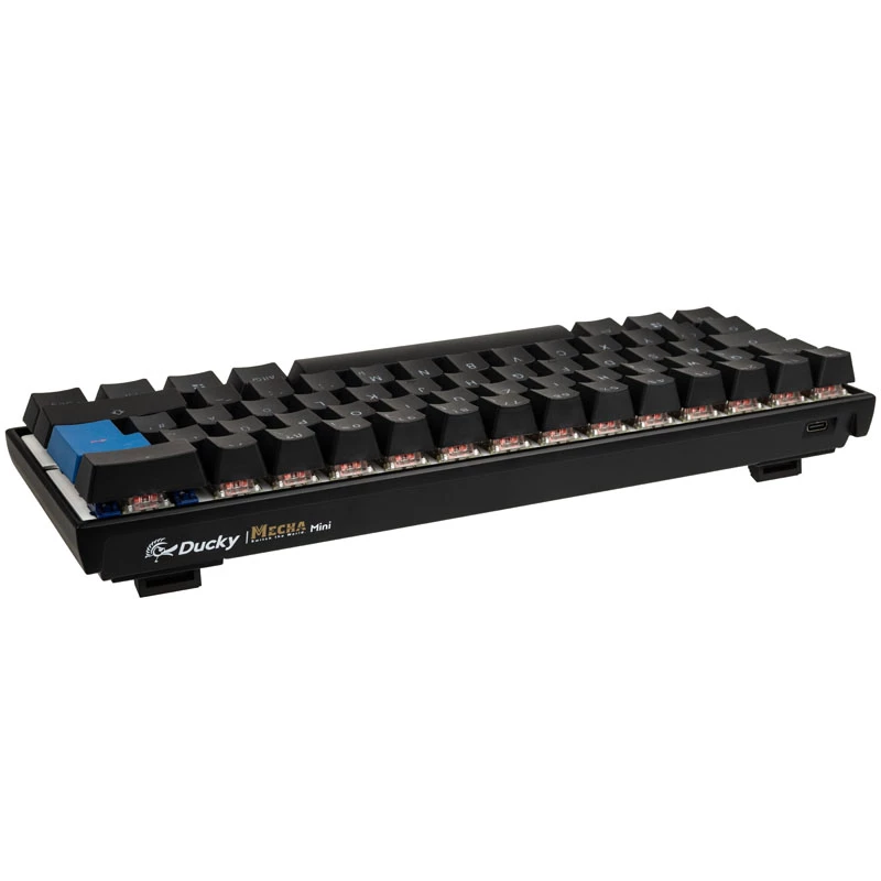 Ducky Mecha Mini Tastatur Maus inklusive Gaming USB Englisch Schwarz