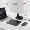 Steckdosenleiste MACLEAN MCE387 B — 2 Steckdosen, 3×USB A, 110–240 V, 1,5 m Kabel, max. 2500 W