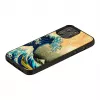 Schutzhülle iKins für Apple iPhone 12 Pro Max mit Great Wave-Design