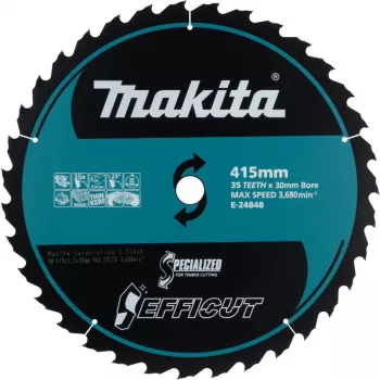 Makita E-24848 Sägeblatt EFFICUT für Akku-Handkreissäge HS013G Schnittbreite 2,30 (E-24848)