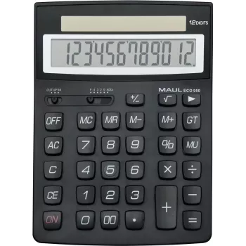 MAUL ECO 950 Calculator Case Einfacher Calculator Schwarz (7268990)