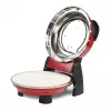 Pizzamaker G3FERRARI G10032 – 1200 W, Steinbackfläche, max. 400 °C, 31 cm Pizza, mechanischer Timer, rot
