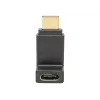 Tripp Eaton Tripp Lite Series USB-C auf USB Typ C Adapter Konverter Rechtwinklig M/F 10Gbps 3A - USB-Adapter - 24 Pin USB-C (M)