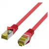 EFB-Elektronik RJ45 Patchkabel Cat.6A S/FTP LSZHCat.7 Rohkabel Rot 0,15 m Hersteller: EFB Elektronik (MK7001.0,15R)