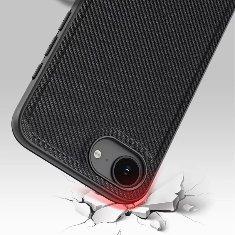 Cover Nevox 2499 Handyhülle Schwarz für iPhone 16e 15,5 cm