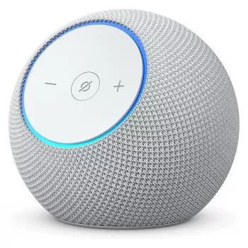 Amazon Echo Dot Max 2025 - Glacier White - Bluetooth (B0DKLVWZPF)