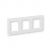 eQ-3 Homematic IP 162147A1 Glasrahmen, 3-fach, Weiß