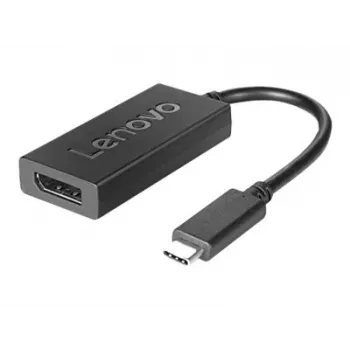 Lenovo 4X90Q93303 Videokabeladapter 0,2 m USB Typ-C DisplayPort Schwarz