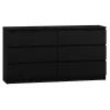 Topeshop M6 140 CZAR 2X3 Kommode