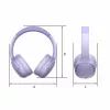 Kopfhörer MANTA HDP1001PU Rytmo Elegance Lila over-ear kabelgebunden, Modell HDP1001PU