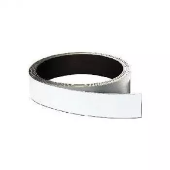 Magnetband Franken LS40 40 mm x 10 m, 0,8 mm Dicke, weiß