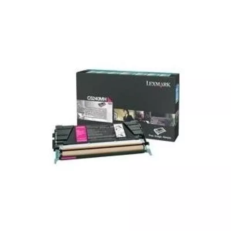 Lexmark - Hohe Ergiebigkeit - Magenta - Original - Tonerpatrone LCCP, LRP - für C524, 524dn, 524dtn, 524n, 524tn, 532dn, 532n, 534dn, 534dtn, 534n