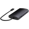 Satechi USB-C Multiport Adapter ST-P8KED — 6 Anschlüsse, unterstützt 8K-Auflösung