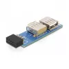 DeLOCK 9-polig 2,54 mm USB 2.0 Anschluss 41820