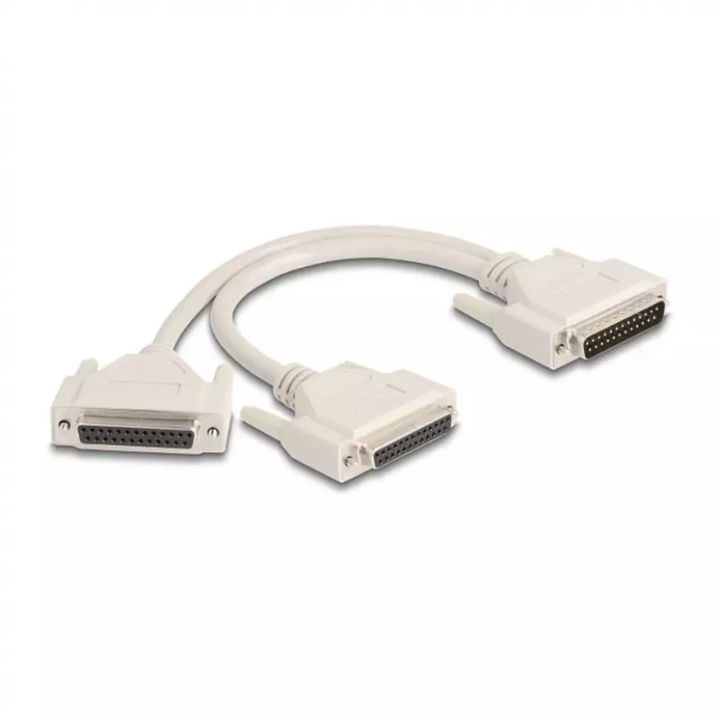 DeLOCK Serielles Kabel Beige 0,3 m DB-25 65959
