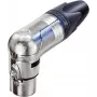 Neutrik XLR-Anschluss Buchse, abgewinkelt Polanzahl: 5 Silber NC5FRX 1 Stück (NC5FRX)