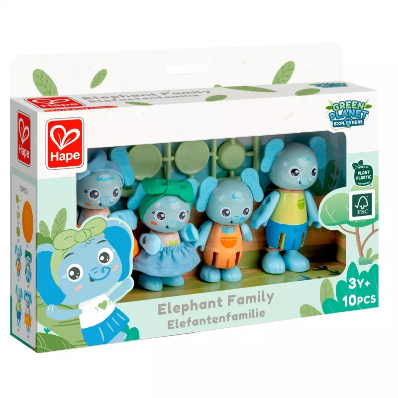 Hape Elefantenfamilie Spielfigur