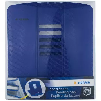 Buchständer HERMA 19962 Blau Metall