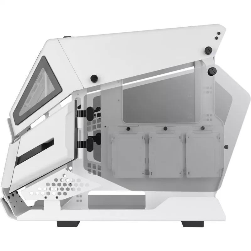 PC-Gehäuse Thermaltake AH T200 Snow Micro Tower Weiß
