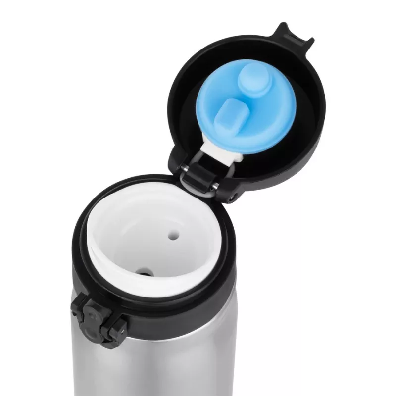 Thermoflasche NOVEEN TB802 400 ml, silber