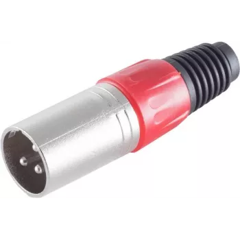 Mikrofon ShiverPeaks S/CONN maximale Konnektivität XLR-Stecker rot 55002-R