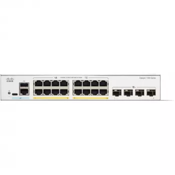 Managed Switch Cisco Catalyst 1300-16P-4X 16 Port GE PoE 4x10GE SFP+