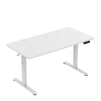 Schreibtisch mark adler Leader 7.3 Weiß — höhenverstellbare ergonomische Workstation