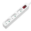 Power Extension LogiLink LPS230 1,5 m 3 AC-Ausgänge Innenbereich Weiß