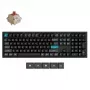Mechanische Tastatur Keychron Q6 Ultra 8K — Full-Size (100 %), USB + RF Wireless + Bluetooth, RGB, Schwarz