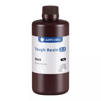 Photopolymer-Harz AnyCubic Tough Resin 2.0 Schwarz 1 kg SRX2BK-101A