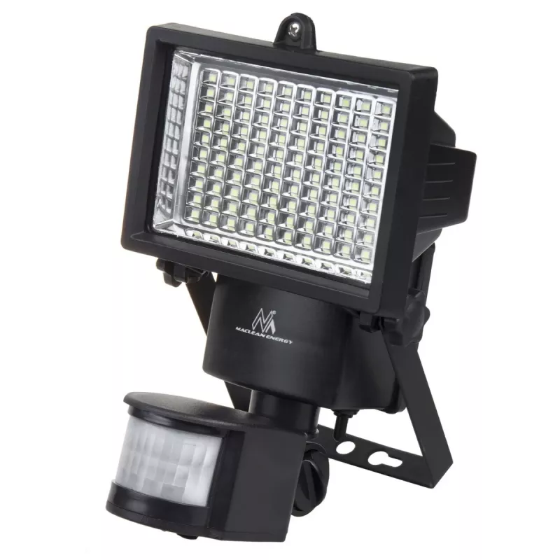 Maclean MCE442 Solar-LED-Strahler mit Bewegungsmelder Flutlicht Wandmontage-Leuchte Dämmerung IP44 6W 6000K