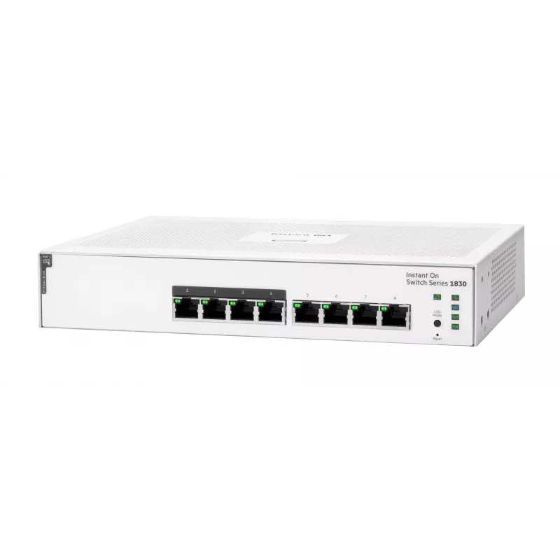 HPE Aruba Networking Instant On Switch 8p Gigabit CL4 PoE 65W 1830