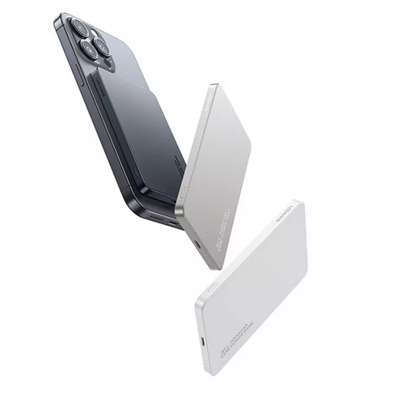 PowerBank 5000mAh 20W Induction MagSafe titan