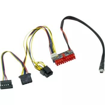 Inter-Tech 88882193 - ATX (20-polig) - SATA 15-polig + Molex (4-polig) - gerade - gerade - Mehrfarbig - 35 mm (88882193)