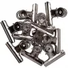 MAUL Klammer aus Metall, Farbe: Nickel, Breite: 50 mm Klemmweite: 20 mm, SB-Verpackung (21750-96)