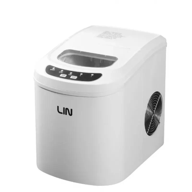 Tragbarer Eiswürfelbereiter LIN ICE PRO-W12 weiß