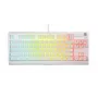 Tastatur SteelSeries Apex 3 TKL US, weiß