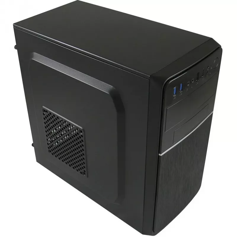 LC Power 2015MB - Tower - micro ATX - ohne Netzteil - Schwarz - USB/Audio (LC-2015MB-ON)
