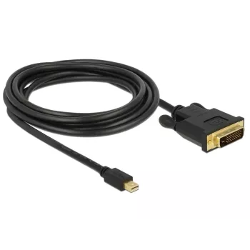 Videokabeladapter DeLOCK 83990 Mini DisplayPort auf DVI-D 3m