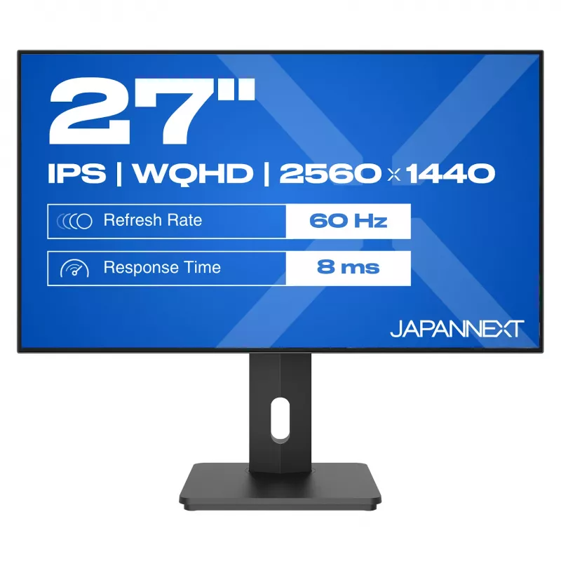 JAPANNEXT JN-27IPS4FLWQHDR-HSP 16:9 HDMI/DP WQHD - Flachbildschirm (TFT/LCD)