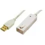 LogiLink USB 2.0 Verlängerungskabel, Länge: 12,0 m, USB-A Stecker auf USB-A Kupplung, Erweiterung auf (UA0092)