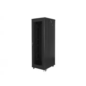 19-Zoll-Rack-Schrank LANBERG FF01-8842-23B 42HE mit Mesh-Fronttür, schwarz