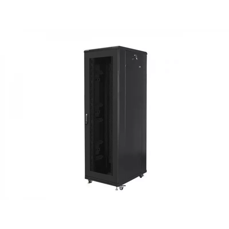 19-Zoll-Rack-Schrank LANBERG FF01-8842-23B 42HE mit Mesh-Fronttür, schwarz
