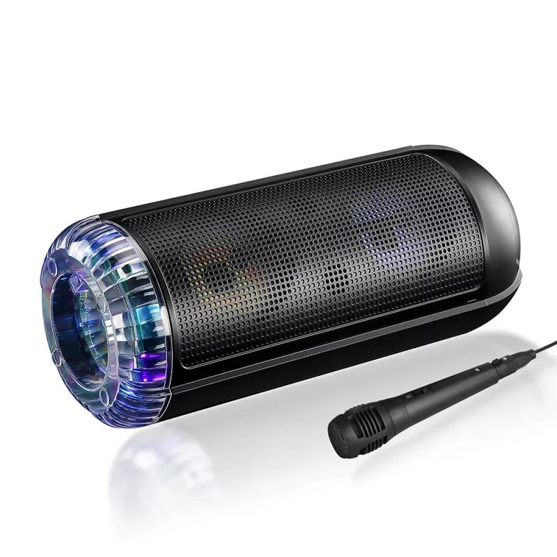 PartyBox UNI kabelloser Lautsprecher mit Mikrofon und Karaoke-Funktion Bluetooth 5.0 MT3174