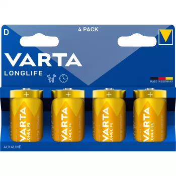 Varta Batterie Alkaline Mono D LR20 1,5V - Batterie - Mono (D) (04120101424)