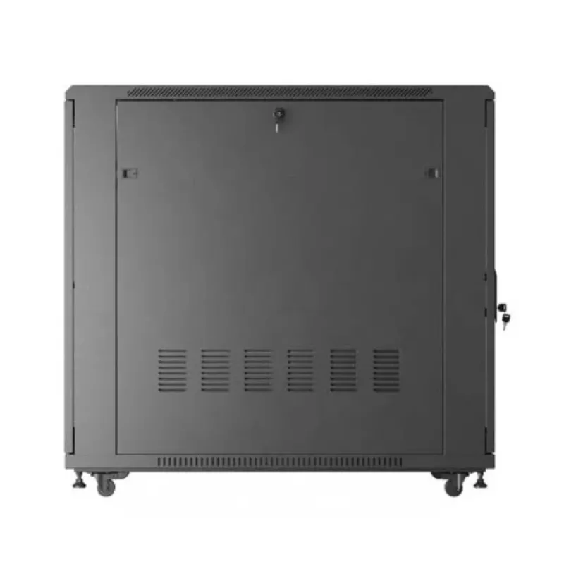 19-Zoll-Rack-Schrank LANBERG FF01-6222-23B 22U 600x1200 mm Schwarz Perforierte Türen