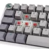 Ducky One 3 Nebelgrau Mini Gaming-Tastatur, RGB-LED - MX-Silent-Rot