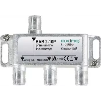 BAB 2-10P - SAT-Tap-Splitter 2-fach 10 dB (BAB 2-10P)