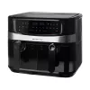 Heißluftfritteuse Emerio AF-126672.4 9 L Doppel 2400 W Schwarz